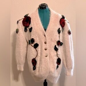 Suny Park Vintage Angora Sweater - RARE